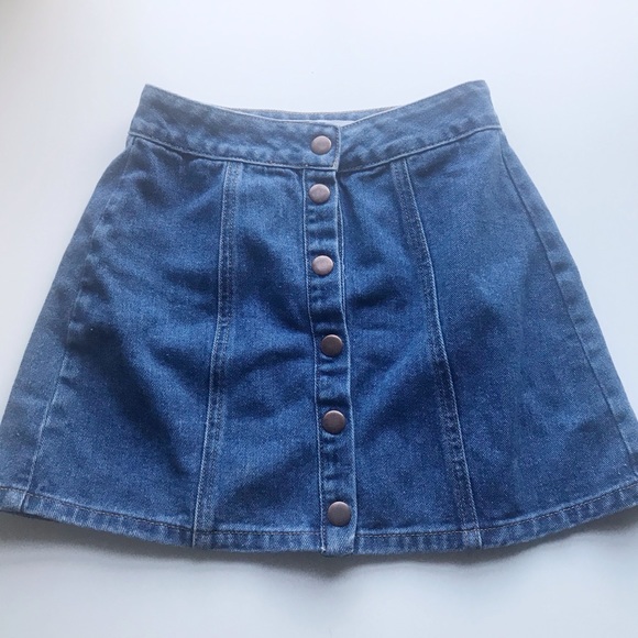 Brandy Melville Dresses & Skirts - Melville button skirt a line